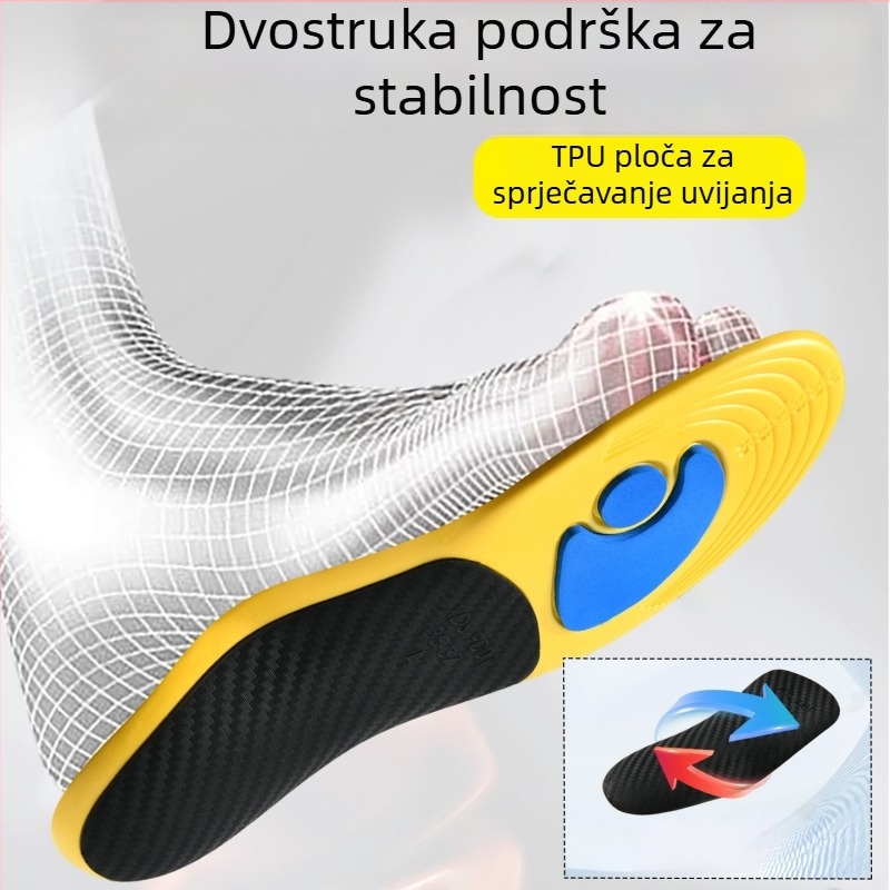 Enjoy it XD-827 EVA sportske uloške – upijanje znoja, prozračne, visokoelastične amortizacije udara, cijela uloška, unisex