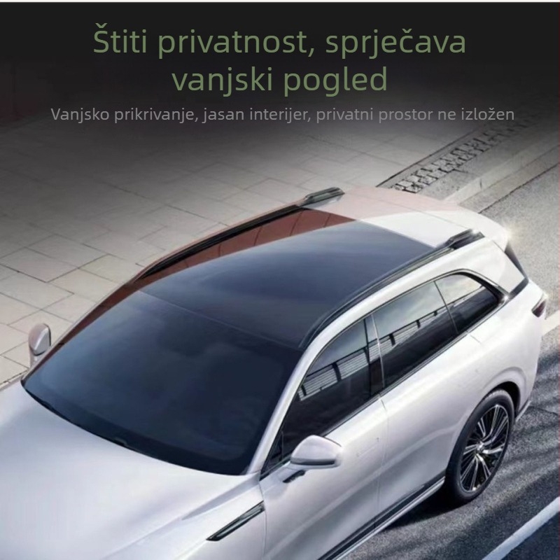 Nano keramični auto film za cijeli automobil, propusnost svjetla 70–80%, UV zaštita iznad 90%