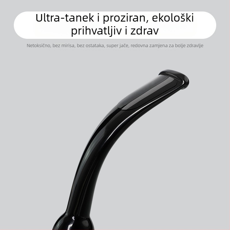 Zaštitna naljepnica za usnik cijevi — plastika, za jednokratnu upotrebu, kutija 1000 komada, stil moderni minimalist, bez logotipa