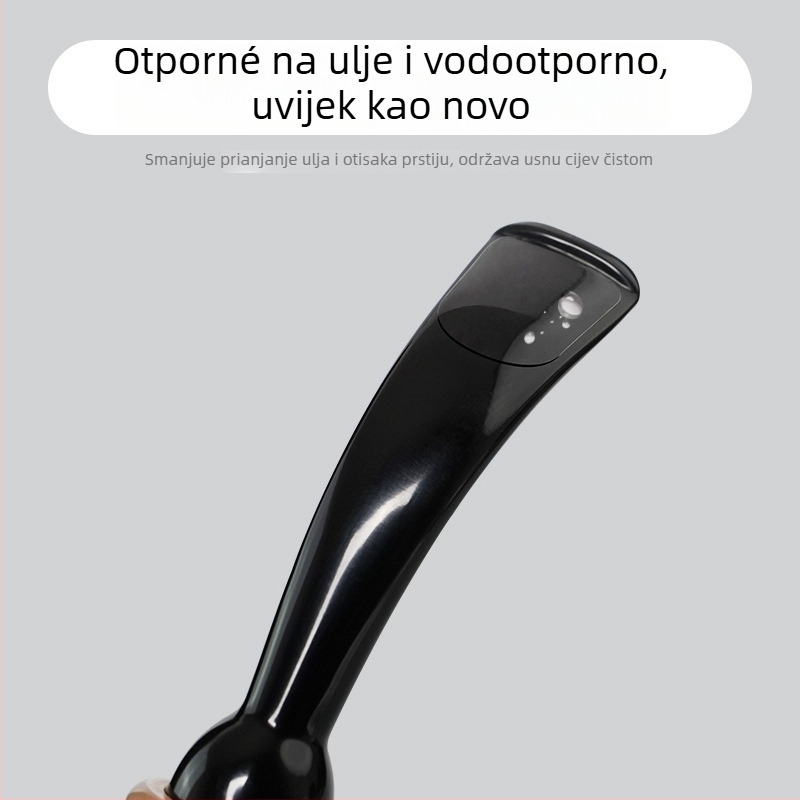 Zaštitna naljepnica za usnik cijevi — plastika, za jednokratnu upotrebu, kutija 1000 komada, stil moderni minimalist, bez logotipa
