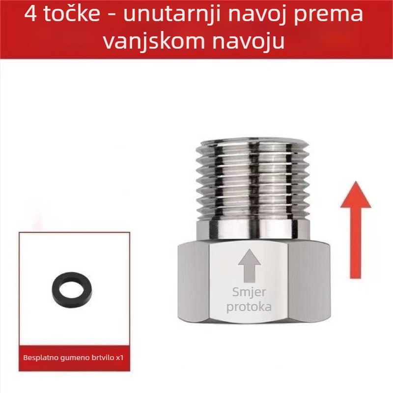 Provjerni ventil - nehrđajući čelik, bakar, mesing; Toilet Check Valve 1500; moderni minimalistički stil