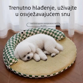 Chladi podloga za kućne ljubimce – platnena ledena podloga za mačke i pse, ljetna spavaća podloga, jednostavno za čišćenje