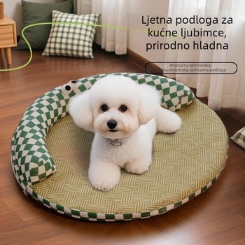 Chladi podloga za kućne ljubimce – platnena ledena podloga za mačke i pse, ljetna spavaća podloga, jednostavno za čišćenje