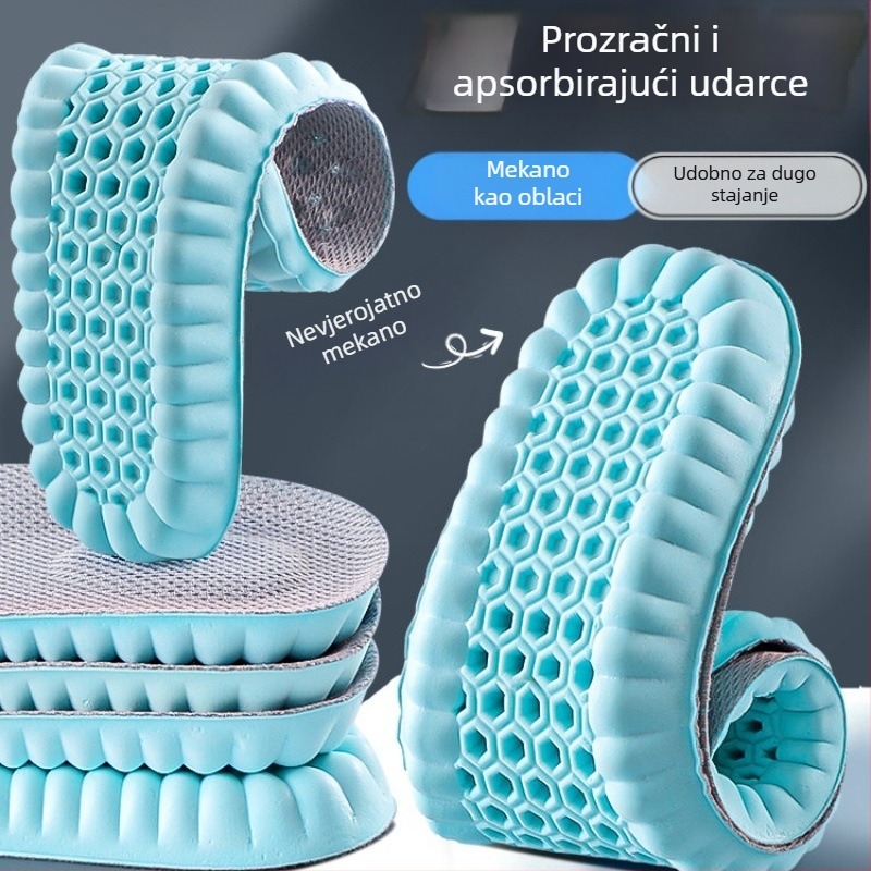 Sportske uloške – PU, cijeli ulošak, apsorpcija udara, prozračnost, upijaju znoj i miris