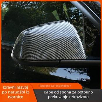 Kućište retrovizora Tesla Model 3/Y — ABS, donji ljepilo poklopac kućišta, okvir leće