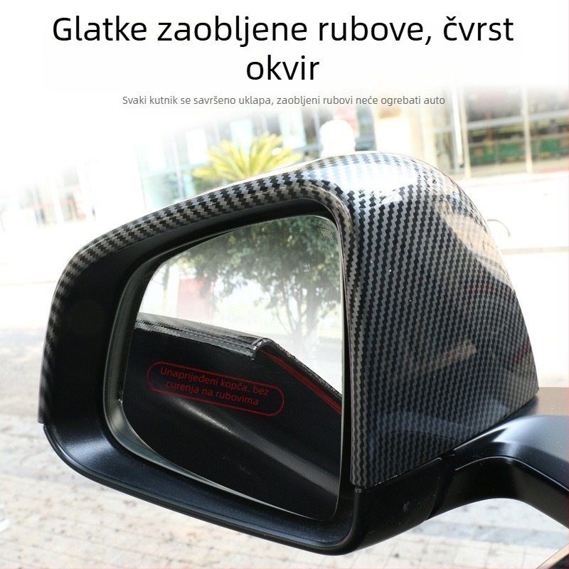 Kućište retrovizora Tesla Model 3/Y — ABS, donji ljepilo poklopac kućišta, okvir leće