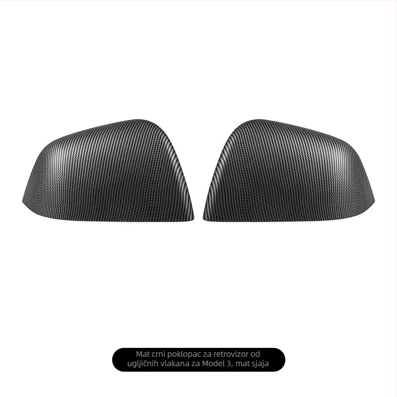 Kućište retrovizora Tesla Model 3/Y — ABS, donji ljepilo poklopac kućišta, okvir leće