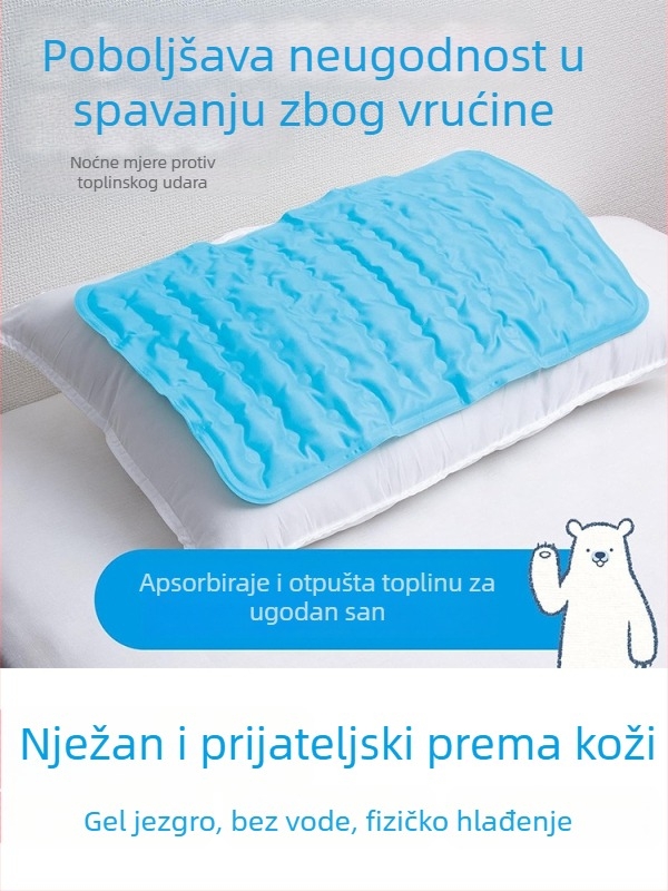 Ledena podloga za ljetno hlađenje s PVC tkaninom i punjenjem od ledenih kristala