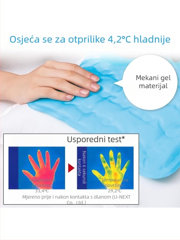 Ledena podloga za ljetno hlađenje s PVC tkaninom i punjenjem od ledenih kristala