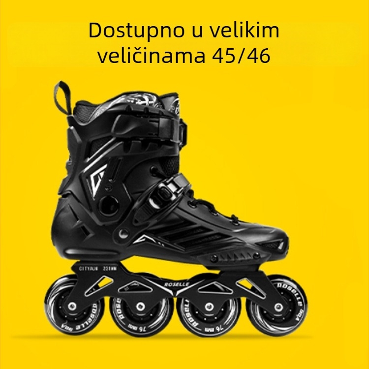 Inline patike za odrasle – kotači u jednom redu – ROSELLE/Lo