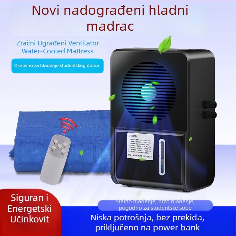 Vodenohlađeni madrac s cirkulacijom vode – PVC materijal, napunjen vodom, 3 kg, hlađenje i prevencija pregrijavanja