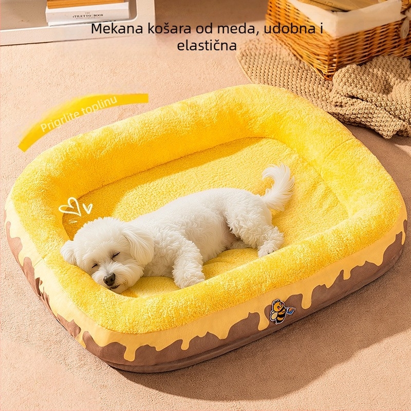 Snowball gnijezdo za kućne ljubimce – za pse, sve sezone, tkanina, odvojivo i perivo
