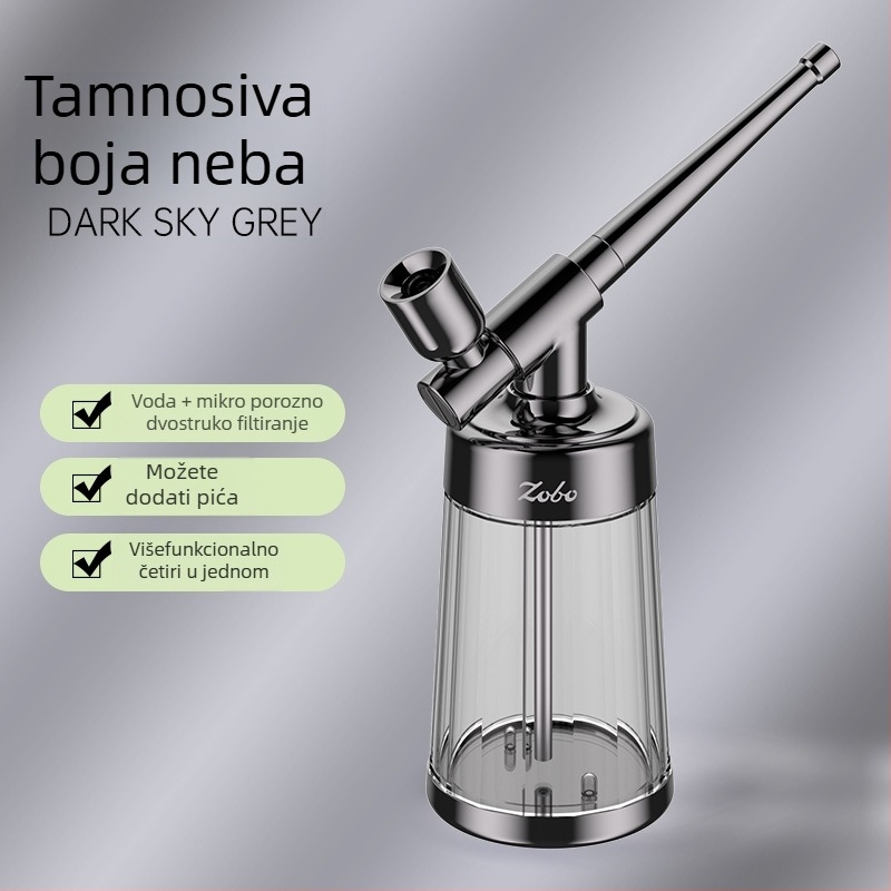 ZOBO set za nargilu, prijenosni, metalni, četiri namjene, komplet dodataka
