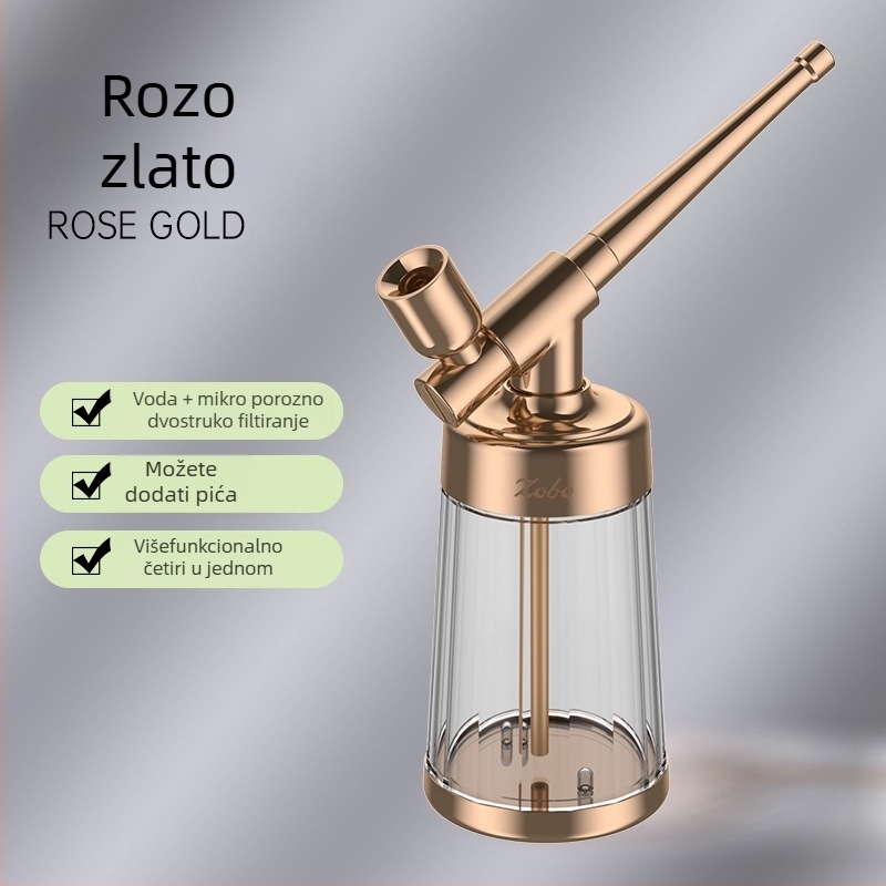 ZOBO set za nargilu, prijenosni, metalni, četiri namjene, komplet dodataka
