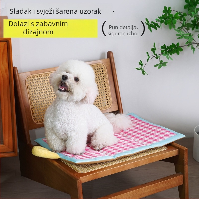 Chladića podloga za pse – prozračna, otporna na prljavštinu, za sve sezone