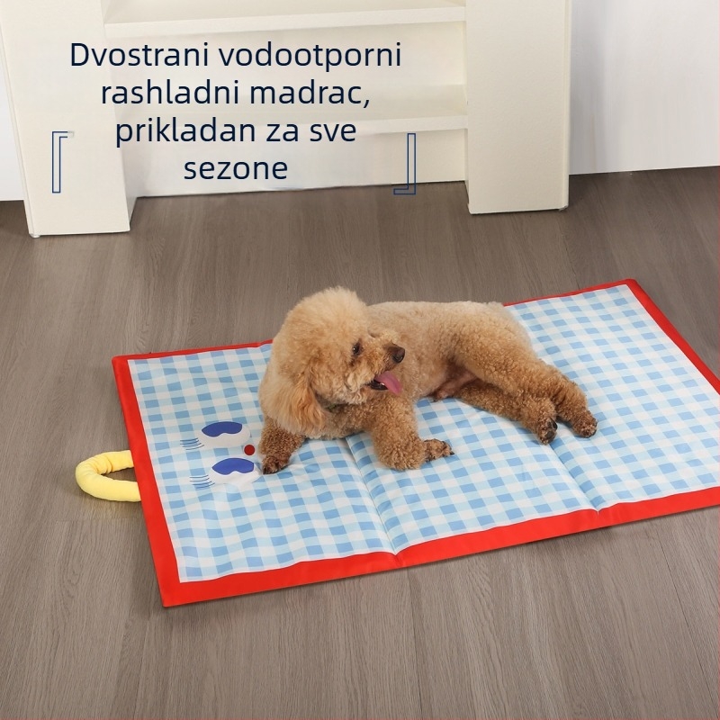 Chladića podloga za pse – prozračna, otporna na prljavštinu, za sve sezone