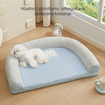U-oblik gnijezda za pse i mačke, s odvojivim i pranjem navlakom i punjenjem, pogodno za sve sezone.