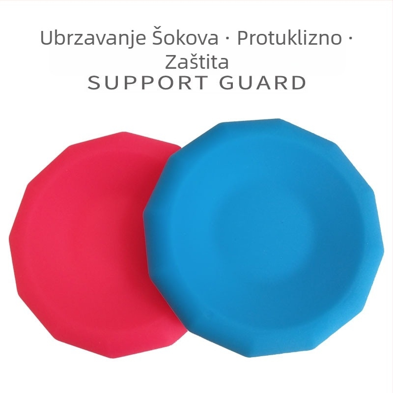 Xiang Yin Prijenosna silikonska joga podloga za koljena – protuklizna, apsorbirajući udarce, 230 g, debljina 18 mm