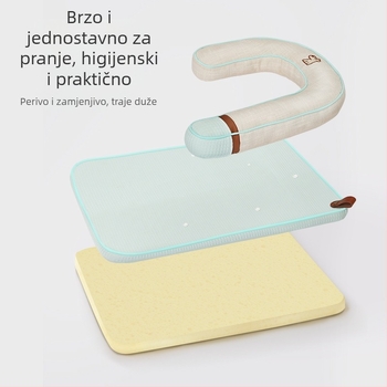 Gnijezdo za kućne ljubimce za pse, tkanina, odvojivo i perivo