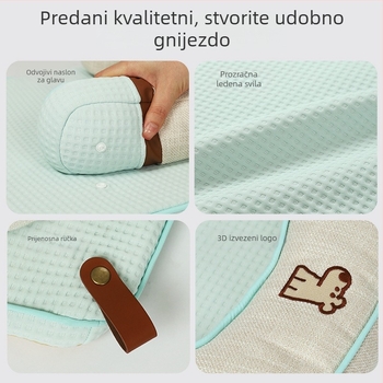 Gnijezdo za kućne ljubimce za pse, tkanina, odvojivo i perivo