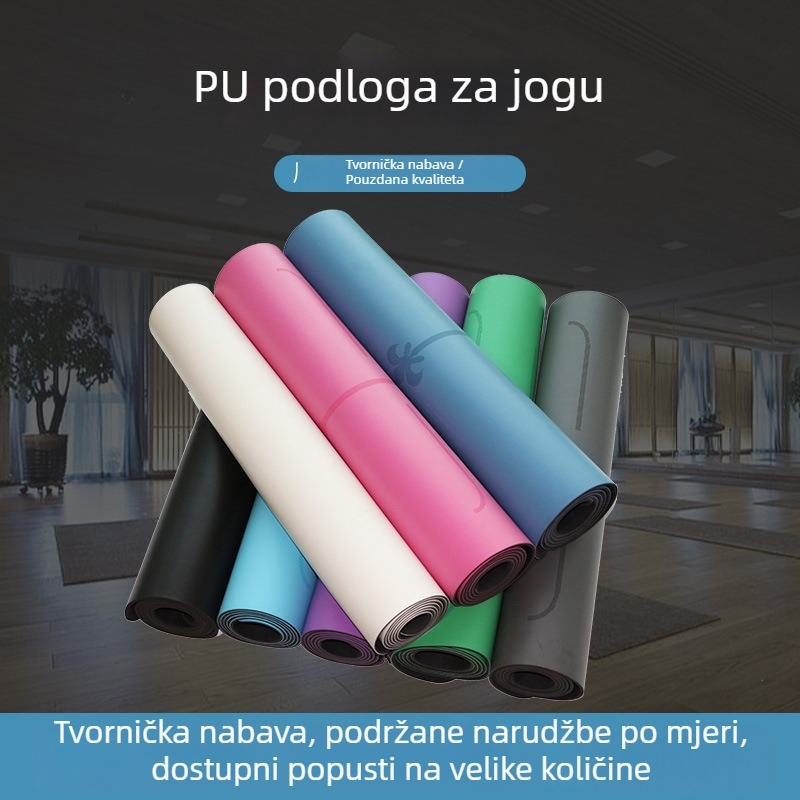 Yongjin gumena joga podloga, 3,0 kg, jednobojna