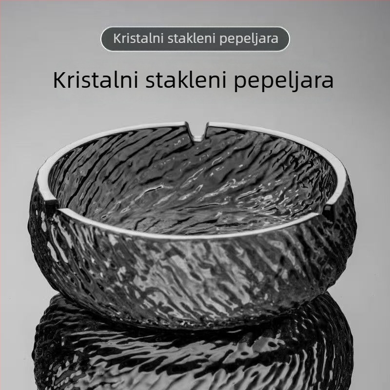 Stakleni pepeljara, japanskog stila, višekratno upotrebljiv