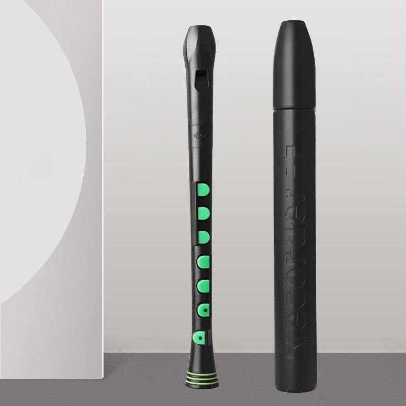 NUVO plastični rekorder, izrađen od smole, kartonsko pakiranje, početnički glazbeni instrument