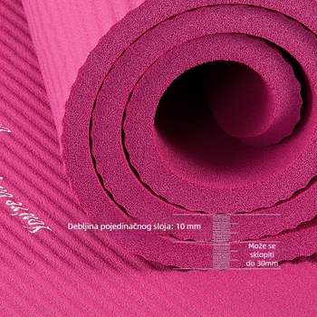 Dječja joga podloga od NBR-a, 800 g, debljina 10–15 mm, s prilagodljivim obradom i mogućnošću privatne marke.