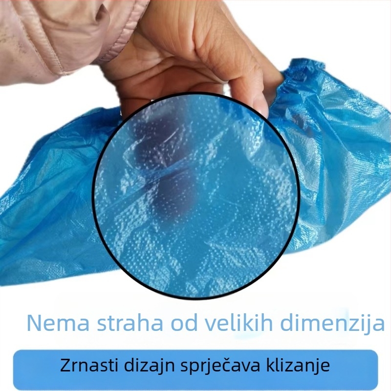 Plastične navlake za cipele, prašinu i vodootporne, unisex, debljina 1,8, protuklizne i otporne na habanje