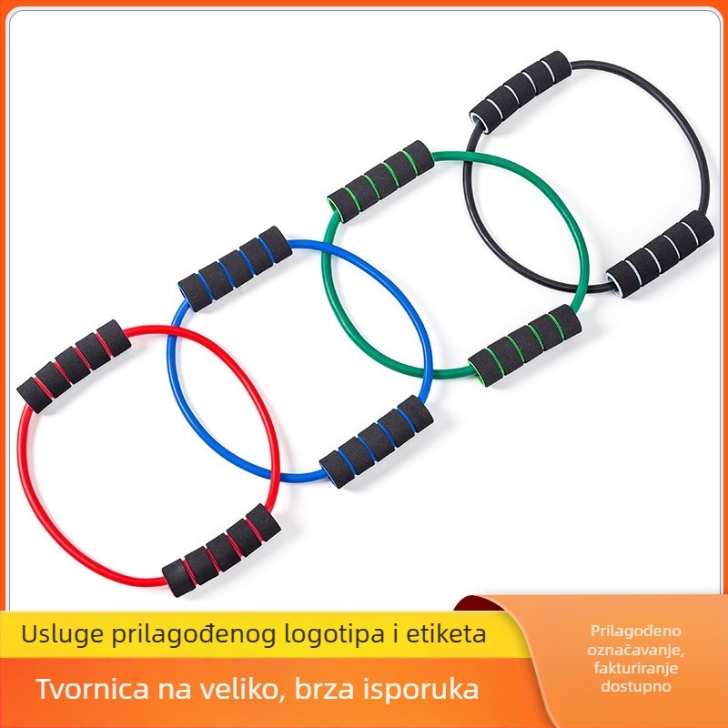 TPE jogu puller – 6×9 mm napetostna traka, expander za prsa, oblikovanje tijela