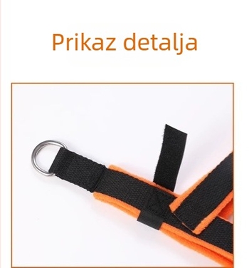 Amido Pilates Y-oblik trak za Stopalo za Žene, Cadillac Postelja, Protiv Pada, Materijal: Polar Fleece + Poliester-Pamuk Webbing