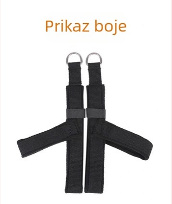 Amido Pilates Y-oblik trak za Stopalo za Žene, Cadillac Postelja, Protiv Pada, Materijal: Polar Fleece + Poliester-Pamuk Webbing