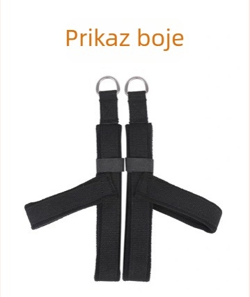 Amido Pilates Y-oblik trak za Stopalo za Žene, Cadillac Postelja, Protiv Pada, Materijal: Polar Fleece + Poliester-Pamuk Webbing