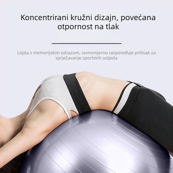 PVC joga lopta za djecu i trudnice — senzorijska stopala Pilates lopta, 600/800/900 g, napuhiva, moguć ispis loga