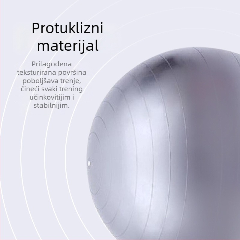 PVC joga lopta za djecu i trudnice — senzorijska stopala Pilates lopta, 600/800/900 g, napuhiva, moguć ispis loga