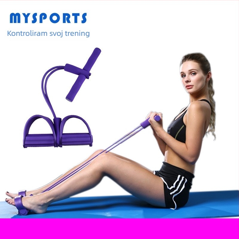 Mysports pedalni napinjač za vježbanje – ABS materijal, uređaj za sveobuhvatne fitness vježbe