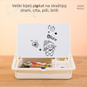 Magnetski puzzle za djecu, plastični ravni puzzle, edukativna igra, dob 4-6 godina