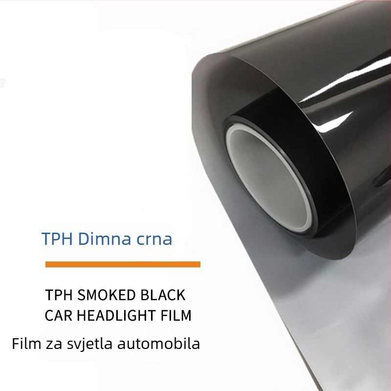 Zaštitna folija za automobilska svjetla – TPH materijal, proziran uzorak, samoljepljiva ugradnja, prilagodljivo