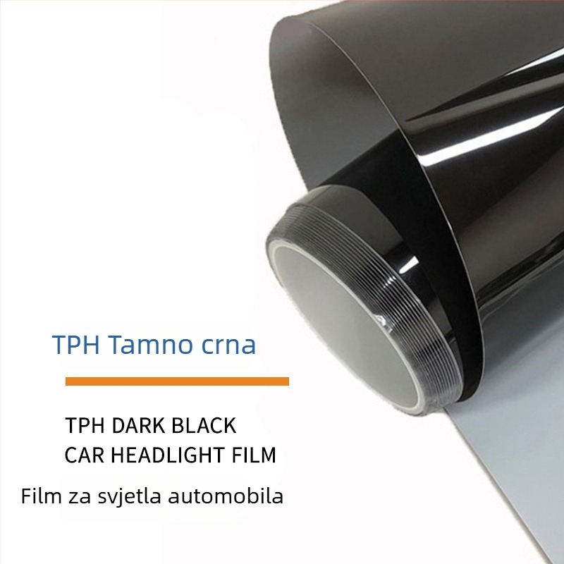 Zaštitna folija za automobilska svjetla – TPH materijal, proziran uzorak, samoljepljiva ugradnja, prilagodljivo