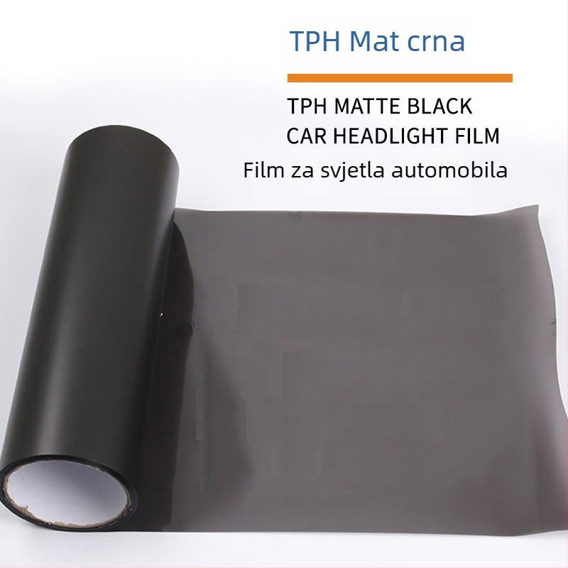 Zaštitna folija za automobilska svjetla – TPH materijal, proziran uzorak, samoljepljiva ugradnja, prilagodljivo