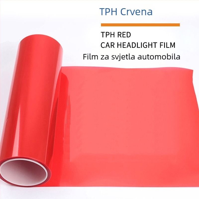 Zaštitna folija za automobilska svjetla – TPH materijal, proziran uzorak, samoljepljiva ugradnja, prilagodljivo