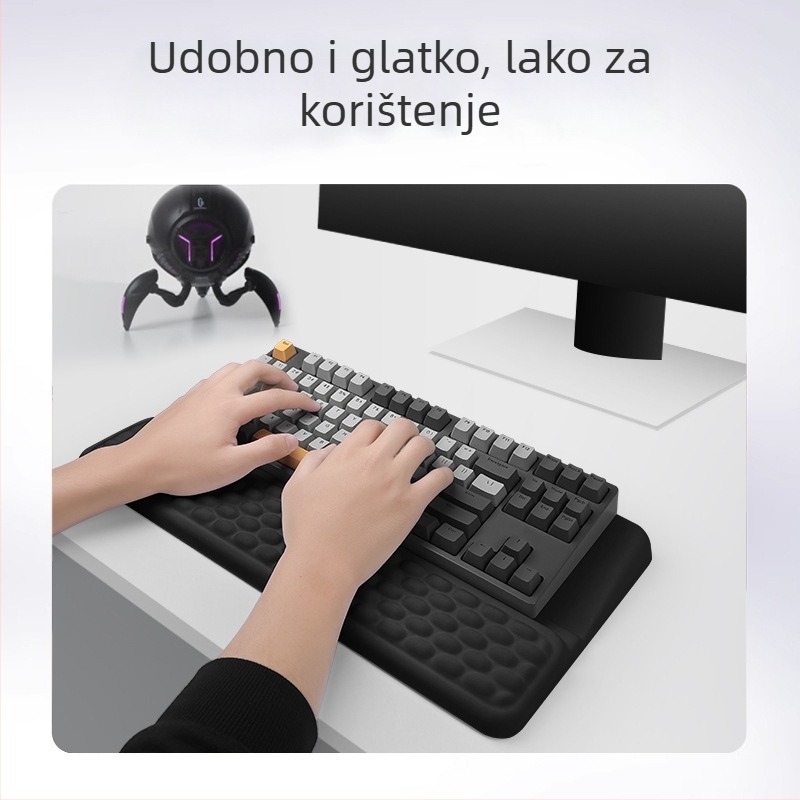 Integrirani držač tipkovnice – podloga za tipkovnicu, tkanina, jednostrana, OEM prilagodljivo s mogućnošću otiska logotipa