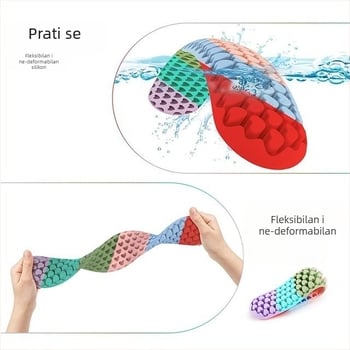 Silikonska podloga za zglob tipkovnice – dvostruka, vodootporna, protuklizna, 280 g