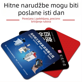 Reklamna podloga za miš s otiskom logotipa, toplinski prijenos, podrška zapešća, protuklizna, izrađena po slici
