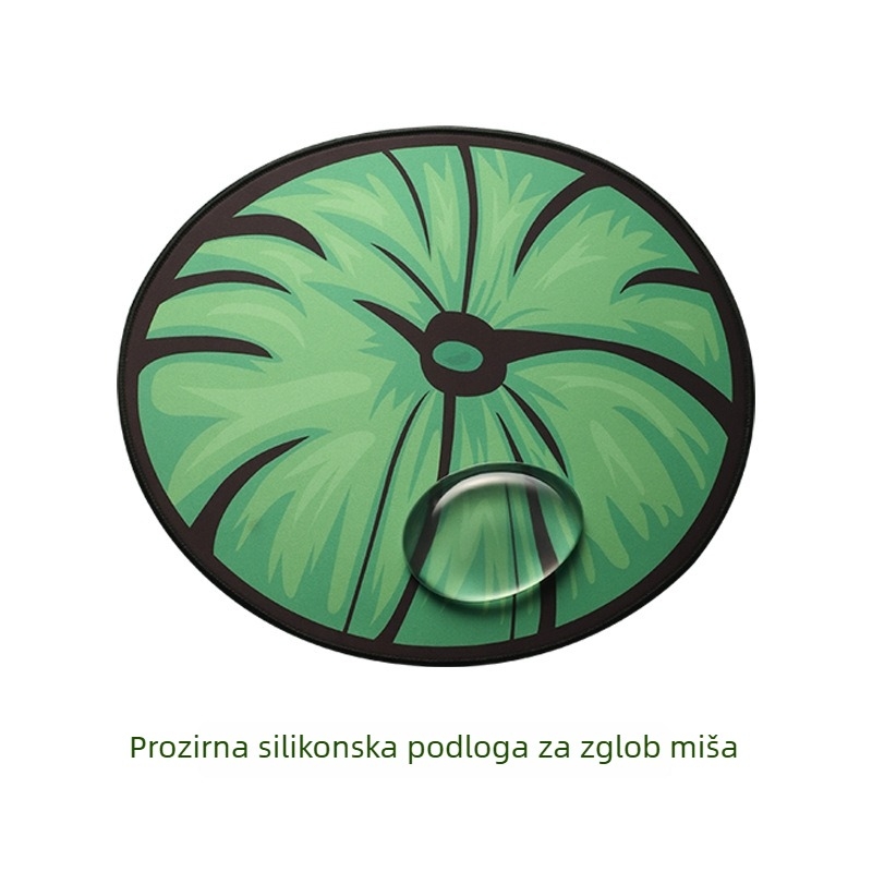 Velika podloga za zglob – tekstilna površina, protektor, prijenos topline, jednostrana