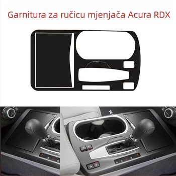 Naljepnica za središte kotača - Nehrđajući čelik, Crtani uzorak, Prilagodljivo, Ugradnja vakuumskim čašama, Acura RDX