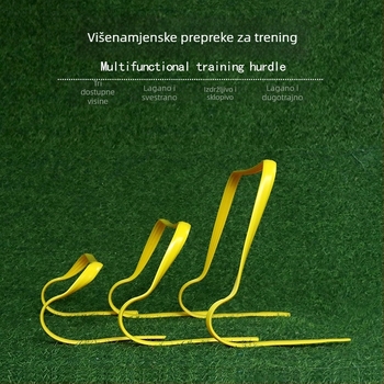 Nogometna trening prepreka - prenosna, protuklizna, PE, STEAKY