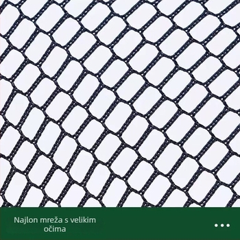 Glava mreže za lov ribe s najlonskom mrežom, dubina 50, model c102, nosivost 20