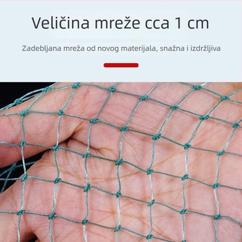 Torba za mrežu za ribolov s plosnim dnom, 4-žična lemljena žica, kopča — Chogo Carp