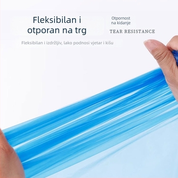 Jednokratne dječje kišne gaće s potpunim pokrivenjem stopala, produžena duljina, PE materijal, uobičajene debljine